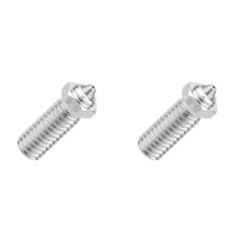 2X Bimetallmunstycke 0,4 mm Munstycke för QIDI Q1-Pro/X-Max 3/X- 3/X- 3-Pläterat Munstycke i Kopparhärdat Stål
