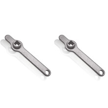 2X the Radiator Key, Premium Stainless Steel Plumbing Tools, Air Outlet Handle Bleed Valve Spanner,Save Costs