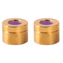 2X QBH Output Connector Protection Window Fiber Optic Cutting Machine Welding Machine Protection Window D12.9-H9.4mm