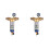 2X Pre Filter Purifier Whole Spin Down Sediment Water Filter Central Prefilter System Backwash Stainless Steel Mesh D 1