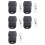 5X 8 Dip  433Mhz  Copy Remote Control Fixed Code 2 CH Duplicator for Gate Garage Door Opener or Alarm System 1
