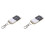 2X Waterproof Remote Control Rolling Code 433MHz Wireless Transmitter for Automatic Garage Door Opener 1