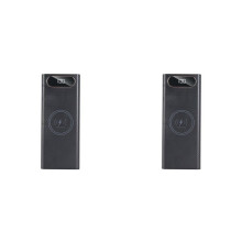 2X Caixa de Carregador de Bateria Power Bank DIY Shell Case com Função de Iluminação 8x21700 Armazenamento de Bateria Shell Organize 10W