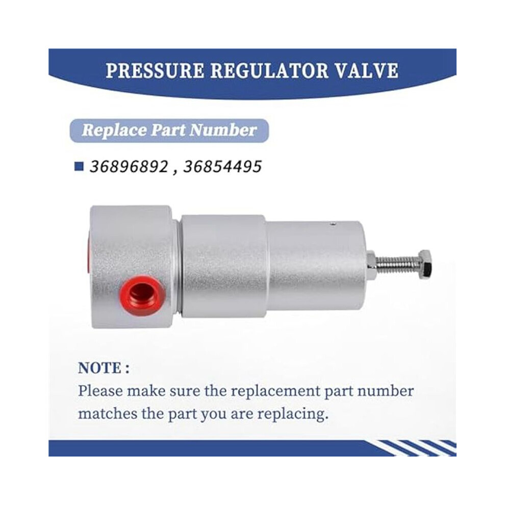 2X 36896892 Regulator Valve Assembly For Doosan Air Compressor For Ingersoll Rand Pressure Regulator Valve 36854495 4713546229670