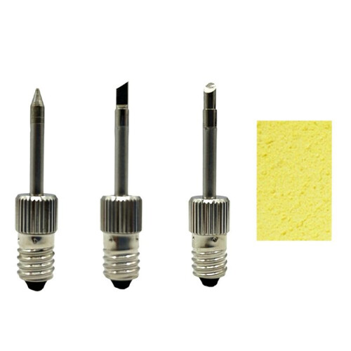 9Pcs Brass Soldering Tips USB Soldering Iron  Welding Soldering Tips for E10 Interface Soldering Stations 1