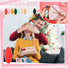 100 Pcs Motel Keychain Blank Hotel Keychain Sublimation Vintage Keychain Bulk for DIY Crafts Ornament