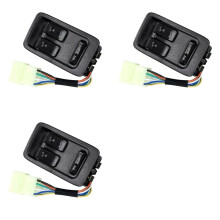 3X Interruttore Principale Alzacristallo Elettrico Lato Conducente F100-66-350C per RX7 RX-7 FD3S FD JDM RHD