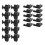40PCS Post Inserts Connectors for Shelf Heavy Duty Shelving Unit - Plastic, Injection Molded, Sturdy & Strong Support 2