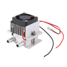 2X TEC1-12706 Módulo Termelétrico Peltier Sistema de Resfriamento de Água 60W Kit DIY em Pequena Escala