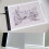 A4 Children Drawing Board 3 Level Adjustable Brightness Light Notebook LED Drawing Copying Table 2