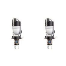 2X Universal Plug-in Headlight H4 Projector High-Power LED Lens Headlights for Car Moto Modified Headlight