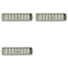 3X Carro Interior Teto Lado Ar Condicionado Saída de Ventilação Painel A/C Grade Tampa para Pajero 4 MK4 A 7842A069HA