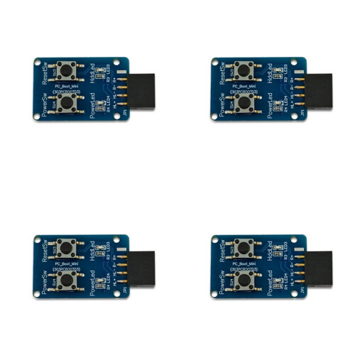 4X PC-Boot- Motherboard Boot Test Board 9 Pin PC /Off Button for PC Motherboard