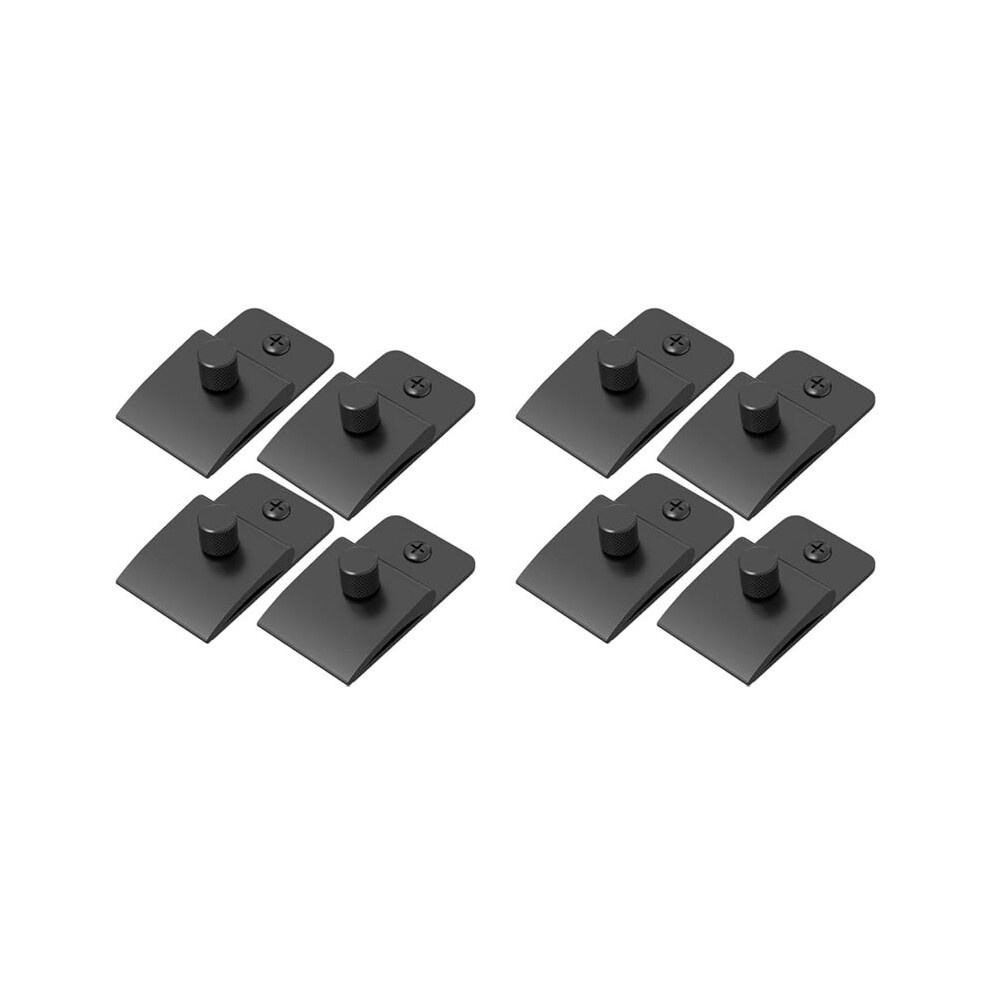 Semoic 8X Quilt Display Wall Hanger Metal Quilt Display Clips Indoor Wall Decoration Showcase Artwork Hangers Quilt Clips