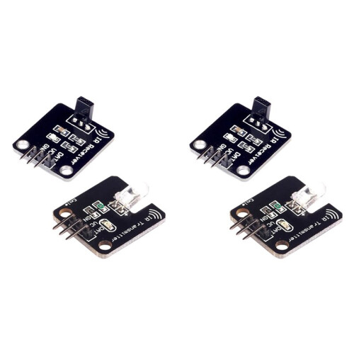 2set IR Infrared Transmitter Module Digital 38Khz Infrared Receiver Sensor Module for  Electronic Building Block