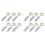 12Pcs Leather Suture Positioning Needle DIY Tool Suture Fixed Position Needle Leather Fixed Suture Needle 6-12mm 1
