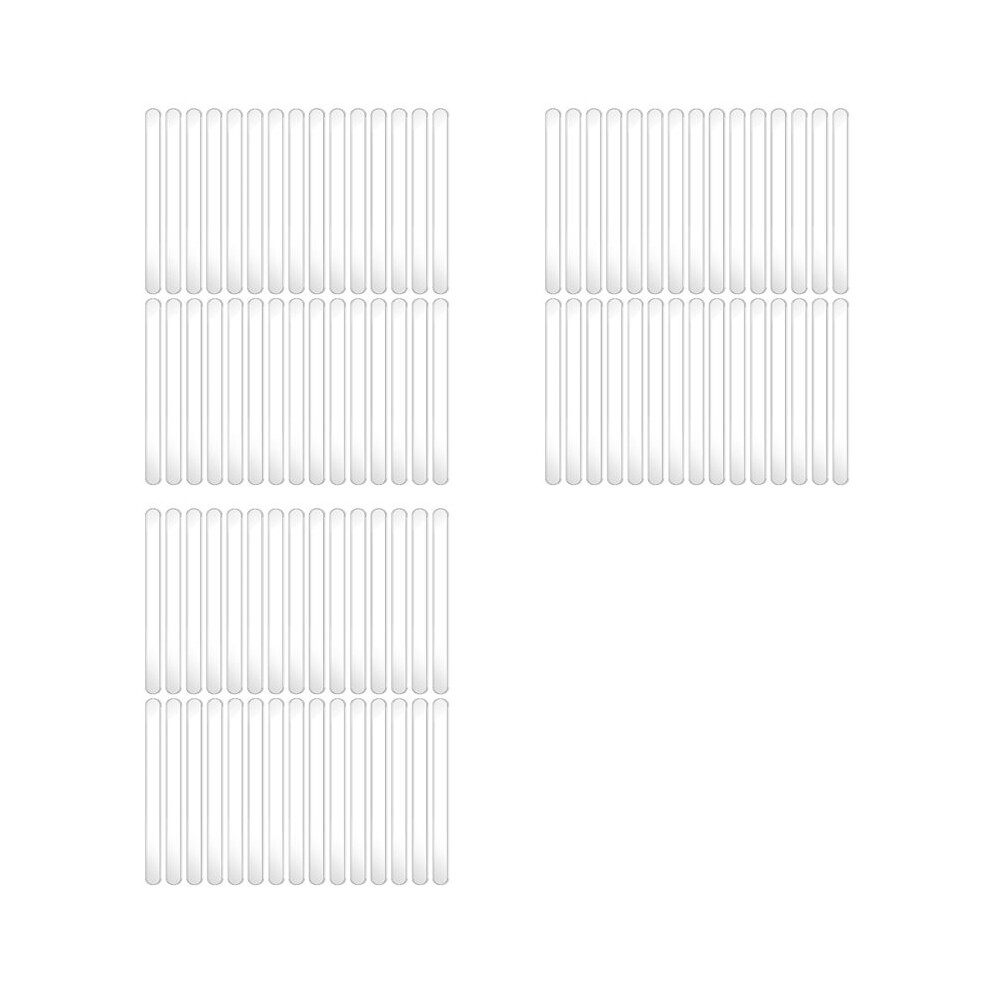 90Pcs Sticks 4.5 Inch Acrylic Cakesicle Sticks Reusable Ice Popsticks Plastic Sticks (Clear) 6033105639329