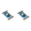 2pcs ICSH044A Five Key Navigation Key Module 2.5V-5.25V for  Trackball Breakout Board Module 1