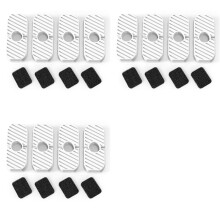 Replacement Filters for Wireless Cat Water Fountain SSPF-V04, 2.8L/95oz Automatic Pet Water Fountain Filters 12+12