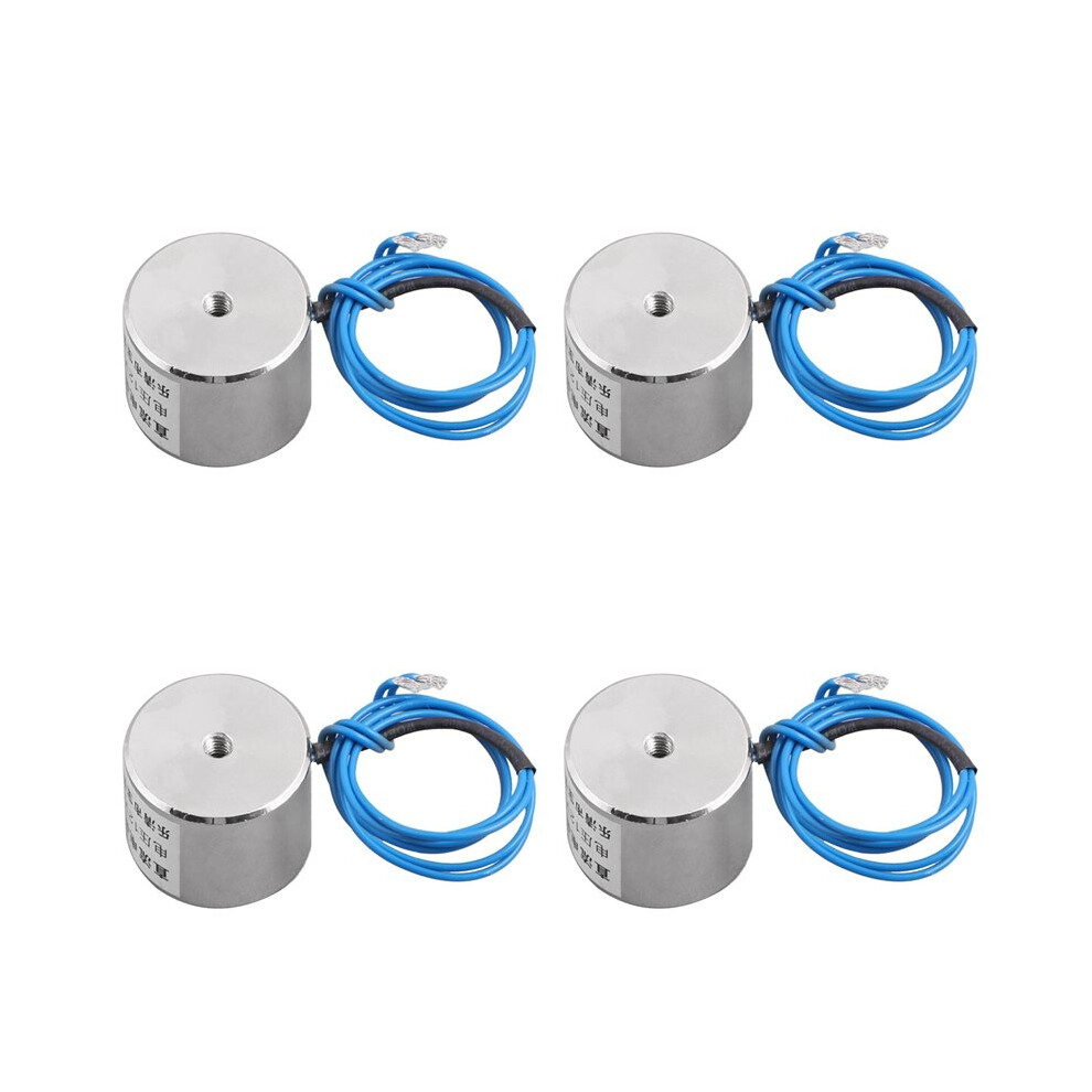 4X Ls-P25/20 Dc12v 5Kg Electric Lifting Magnet Electromagnet Solenoid 10.8Mm 6034275868854