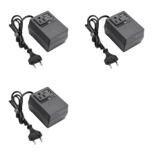 3X 200W Spanningsomvormer Transformator EU Naar VS - Step-Down Transformator 220V Naar 110V Eenfase Reisadapter EU-Stekker
