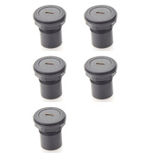 5X Conector USB de 22 mm Conector USB C para Conector USB C Adaptador de Montagem em Painel Redondo Adaptador de Acoplador de Montagem com Rosca de