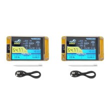 2X NerdMiner 2 Miner 55-60KH/S 2.8 Inch Display BTC Solo Lottery Miner Bitcoin BTC Miner Solo Nerd Miner with Case