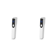2X Infrarot-Thermometer für Den Haushalt, Digitales LCD-Körpermessung,Fieberthermometer für Kinder und Erwachsene, IR-Thermometer Berührungsloses