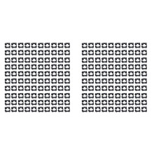 200 Pièces Support de Batterie Li-Ion 18650, Support de Cellule Cylindrique Portable pour Projets de Batterie DIY