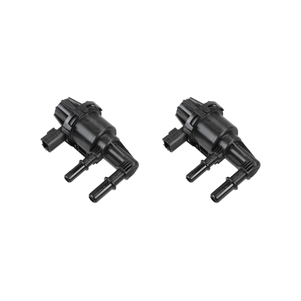 2X Carbon Canister Solenoid Valve 4U5z-9J451-Ba 4U5z9j451ba 911-673 1F7313975 For Explorer Mercury Black 4711816240653