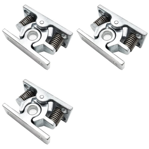 3 Stuks Veerbelaste Deur Easy Lock Stop Catch Release Klem Dubbele Roller Catch (Mp-3)