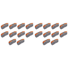 20 Stuks Quick Wire Conductor Connector Compacte Kabelconnector Universele Splicing Verlichting Terminal Block Terminal