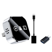 3 w 1 Bezprzewodowy Adapter Carplay Mirror Link Carplay dla Android Auto USB Dongle Przewodowy Carplay do Bezprzewodowego Podłącz i Graj B