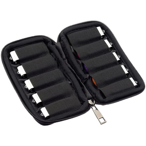 2X Flash Drive Storage Case - Dustproof Organizer Box for Thumb Drives and Electronic Accessories, Compact,A 1