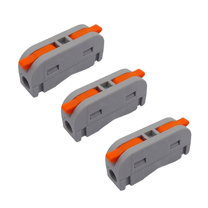 Produktbild von Inline-Steckverbinder Mit Hebel – Kompakte Drahtklemmen 32A 250V Für Schnelle Installation