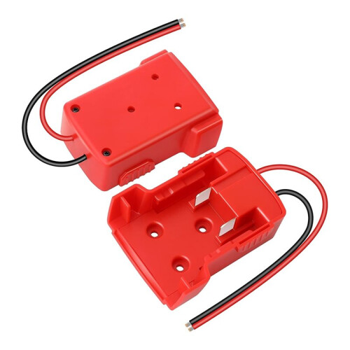 2-Pack Power Wheels Adapter for  M18 Battery 18V, High-Quality Robotics DIY Connector