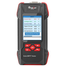TOOLTOP 2000W Solar Panel Tester 3.2Inch MPPT Curves Photovoltaic Multimeter Pmax Voc Test Rechargeable Solar MPPT