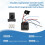 2X Brushless Angle Grinder Controller  Assembly for Dayi Plug Lithium Electric Angle Grinder Control Board 9
