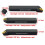 Lathe Carbide Turning Tools Indexable Holder Set SDNCN + SDJCL + SDJCR with DCMT21.51 Indexable Carbide Turning Insert 6