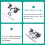 3Pcs Spring Loaded Door Easy Lock Stop Catch Release Clamp Double Roller Catch (Mp-3) 6