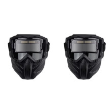 2X Auto Darkening Welding Glasses Work Face Protector Adjustable Band Impact Mask Face Cover