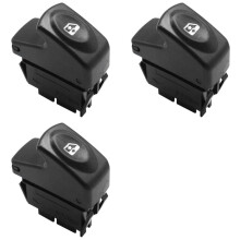 3X Car Window 6 Pin Right for Clio Kangoo Megane Scenic 7700838101
