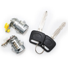 5X Door Lock Set with Key(L & R) for 89-95 Pickup 89-98 4Runner for Door Lock Cylinder Key 69051-35030