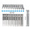 36 Pack Torx  Screwdriver Bit Set 1/4 Inch Hex Shank T5-T40 Star Screwdriver Tool Kit with 3 Pack Handle 3