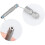 36 Pack Torx  Screwdriver Bit Set 1/4 Inch Hex Shank T5-T40 Star Screwdriver Tool Kit with 3 Pack Handle 4