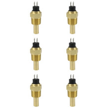 6X for VDO Engine Water Temperature Sensor Oil Temperature Sensor 1/2NPT 21mm Thread for Generator Set