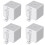 4X Tuya  Home  Finger Robot Remote Control Fingerbot  Button Pusher for  Life App Voice Control 1