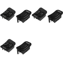 6 Peças F57Z-14529-A F57Z-14529-B Interruptor de Janela de Controle de Energia Direita e Esquerda para  Ranger 1995-2007 Botão Elevadores de
