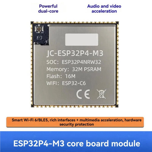 2X ESP32P4+ESP32-C6 Core Board ESP32P4 Minimum System Board High-Performance ESP32-P4 for Advanced Applications 2