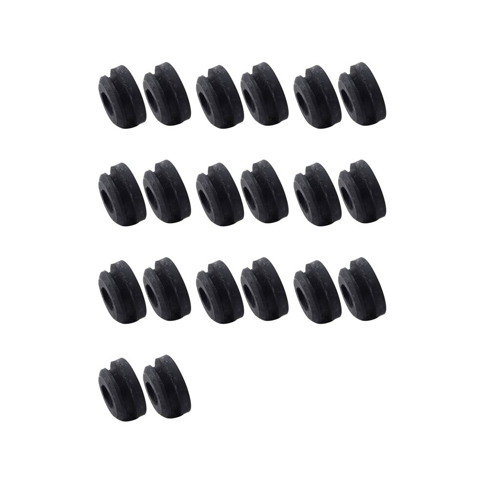20Pcs Radiator Assembly Upper Insulator Mounts Bushing Rubber Fit For Accord 74173-Sj4-000 Black 4713403498201
